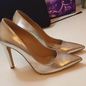 Mango Leather High heels Pump